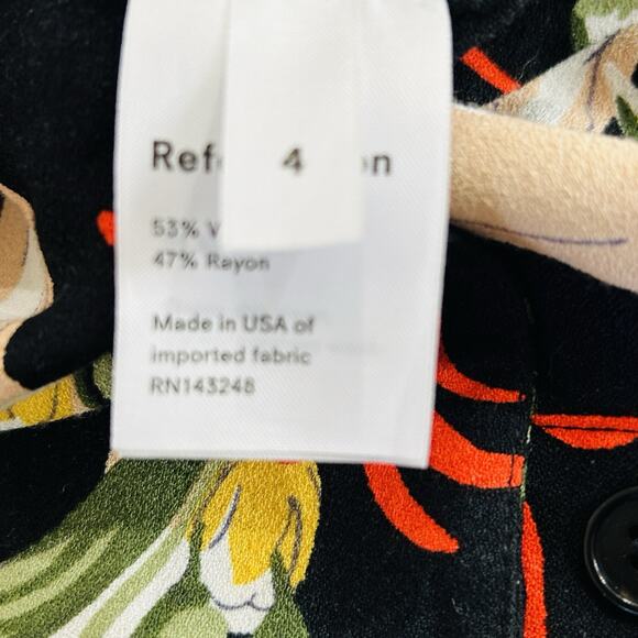 Reformation Grazia Cropped Tank Top Women 4 Floral Boho Resort Tropical Festival - Picture 8 of 10